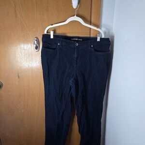 Lands' End Navy Corduroy Pants